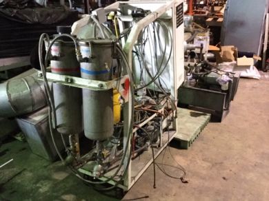 Pump and Blinder for Solventless Laminator