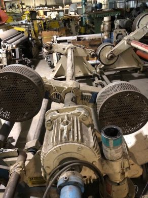 Turret Unwinders 72\" wide - 30\" od - pneumatic brakes