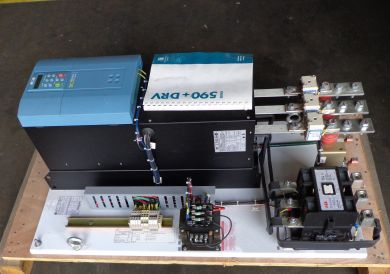 WORKING PANEL WITH SSD DRIVE 591+ FERRAZ SHAWMUT Z300195 AND ABB EHDB360 USED